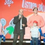 S Danom Danglom a deťmi sme vytvorili nový slovenský rekord. 16.11.2011, Bratislava.