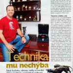 Časopis Markíza, máj 2004: Technika mu nechýba