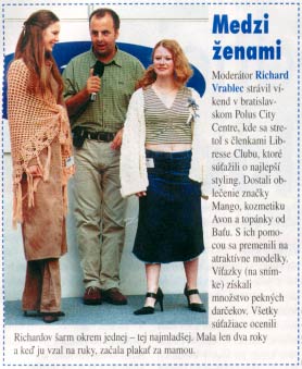 Prekvapenie, september 2002: Medzi ženami