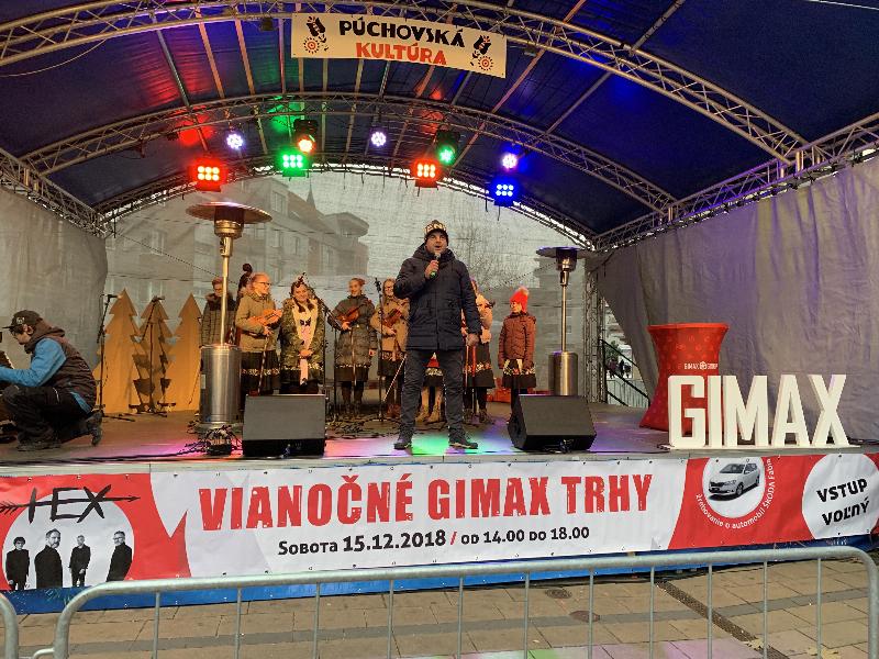 Vianočne Gimax trhy. 15.december 2018
Puchov