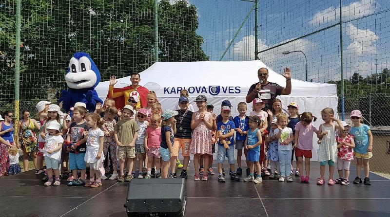 MDD so snickom Hugom a TV Rik vdaka Karloveskemu sportovemu klubu. 3.juna.2018. Bratislava Karlova ves.