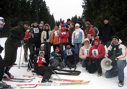 Teambuilding spoločnosti ČSOB a OVB v horskom hoteli Poľana. 28.1.2009.