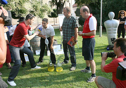 Séria prekonávania rekordov s Markízáckym teleránom. Tentokrát z Pezinka. 15.7.2009.